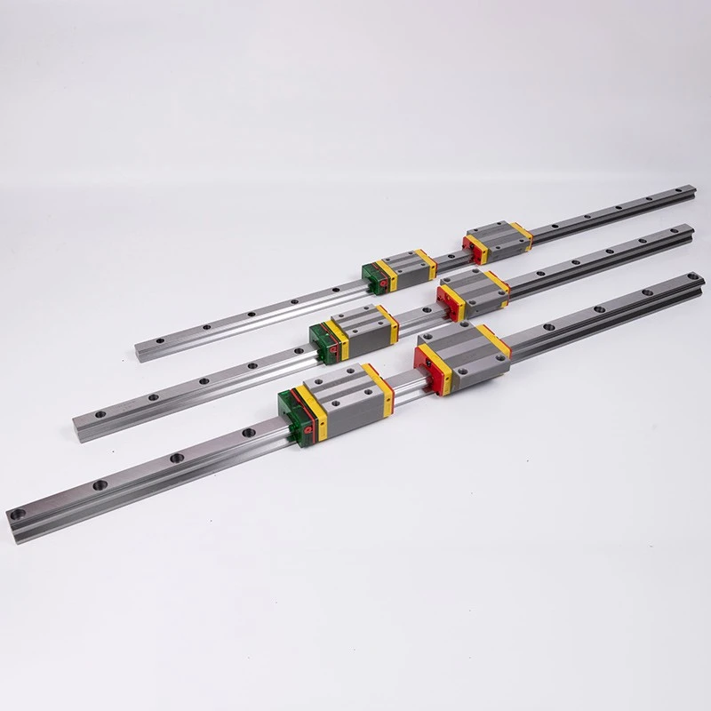 Micro linear guide block and rail assembly Micro linear guide block and rail assembly