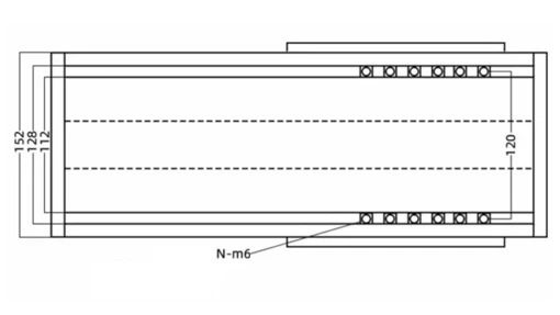 Sealed-High-precision-Linear-Module-Bottom-View Sealed-High-precision-Linear-Module-Bottom-View